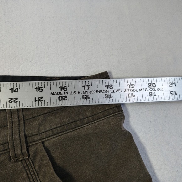 KUHL Rydr Shorts Mens 36 Brown Cotton Blend Stretch Cargo Hiking Outdoor - Picture 3 of 11